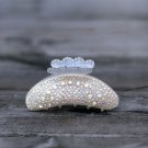 White Swarovski Crystal Hair Claw Jaw Clip for Wedding Bride Bridal Hair Accessories Hair Barrette