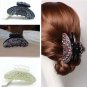 White Swarovski Crystal Hair Claw Jaw Clip for Wedding Bride Bridal Hair Accessories Hair Barrette