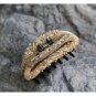 Handmade Yellow Crystal Hair Clip Jaw Hair Claw Floral Barrette Hair Pin Autumn Hair accessories