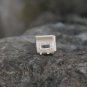 Marble White Small Crystal Hair Clip Jaw Hair Claw Barrette Hair Pin Minimal Hair accessories