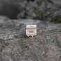 Marble White Small Crystal Hair Clip Jaw Hair Claw Barrette Hair Pin Minimal Hair accessories