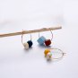 Chic Wood Earrings Hoop Earrings Geometric Earrings Circle Earrings Modern Earrings Cute Earrings
