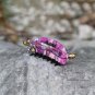 Medium Purple Nature Handmade Flower Hair Clip Crystal Hair Claw Floral  Blossom FlowerJaw Clip