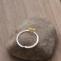 925 Sterling Silver Cheetah Animal Ring Minimalist Sterling Silver Adjustable Leopard Daint Ring