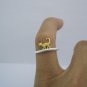 925 Sterling Silver Cheetah Animal Ring Minimalist Sterling Silver Adjustable Leopard Daint Ring