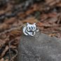 SOLD 3D Sterling Silver Cat Ring 3 Dimensional Animal Ring Rustic Ring Cute Kitty Dainty Ring
