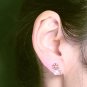 Rose gold Dainty Pearl Earrings Studs Silver Gold Vermeil Earrings Delicate Minimalist Earrings