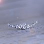 Sterlig Silver Celestial Ear Jacket Star Ear Crawlers Zodiac Ear Climbers Cute Dainty Earrings