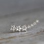 Sterlig Silver Celestial Ear Jacket Star Ear Crawlers Zodiac Ear Climbers Cute Dainty Earrings
