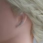 Sterlig Silver Celestial Ear Jacket Star Ear Crawlers Zodiac Ear Climbers Cute Dainty Earrings