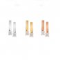 Crystal Minimal Earrings Studs Tiny Crystal Earrings Studs Gold Vermeil Small Simple Earrings