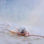 Rose Gold Vermeil Adjustable Moon Bracelet Dainty Thin White Marble Bracelet for Her