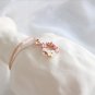 Sterling Silver Flower Necklace Botanic Chain Gold Vermeil Floral Chain