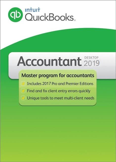 Quickbooks accountant desktop 2019