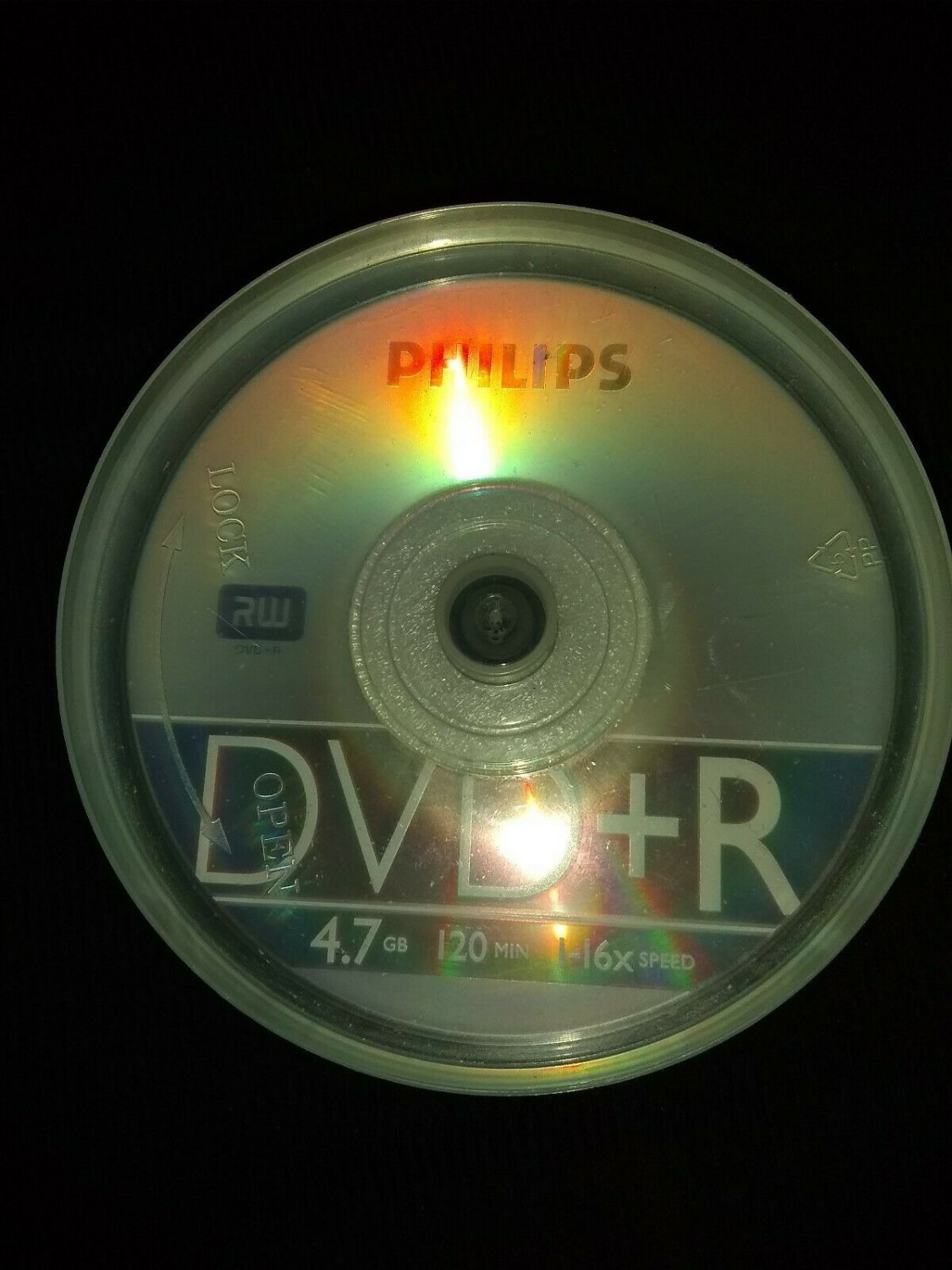 25 RW Philips DVDR BLANK DISC 4.7GB 120 MIN 116x SPEED