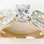 Diamond Cubic Zirconia Engagement Ring size 11