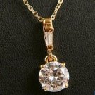 Unbelievable Diamond CZ Gold ep Pendant