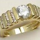 Gorgeous Diamond Cubic Zirconia Ring size 12
