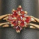 Reversible Simulated Citrine Ring size 9