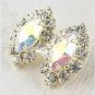 Aurora Borealis Diamond cz Earrings