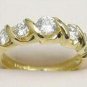 Diamond cz Anniversary Ring size 7