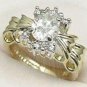 2ct Diamond CZ Dinner Ring size 9