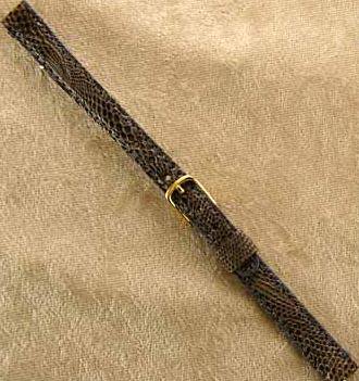 Ladies Genuine Lizard Watch Band