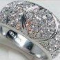 Diamond Cubic Zirconia .925 Ring size 9