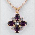 3ct Genuine Amethyst Pendant