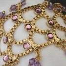 Suzanne Somers Coronation Gold EP Bracelet
