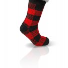 Cozy Sherpa Slipper Socks with Anti-Skid Grippers Size 9-11