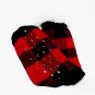 Cozy Sherpa Slipper Socks with Anti-Skid Grippers Size 9-11