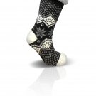 Cozy Sherpa Slipper Socks with Anti-Skid Grippers Size 9-11