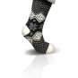 Cozy Sherpa Slipper Socks with Anti-Skid Grippers Size 9-11