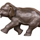 Decor Art. Japan Bronze Sculpture. Elephant.