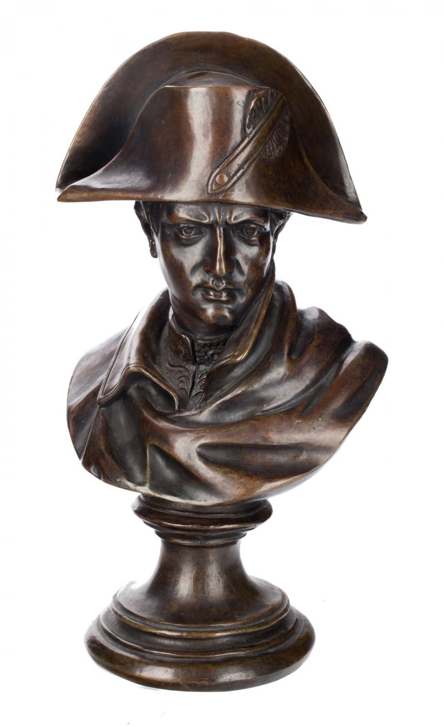 Decor Art. France. Morioton Bronze Bust of Napoleon.