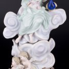Decor Art. Germany. Meissen Sculpture. Gera with a peacock.