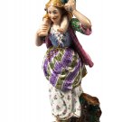 Decor Art Russia Spisa Imperial Porcelain Figurine A woman carrying her son
