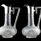 Decor Art. Russia. Silver Two decanters.