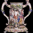Decor Art Rudolstadt Ernest Bohne Porcelain Vase Harvest of grapes