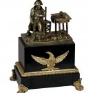 Decor Art France Bronze Figurine Napoleon on the battlefield - table with a map
