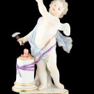 Decor Art. Germany. Meissen Figurine ""Cupid. breaking hearts""