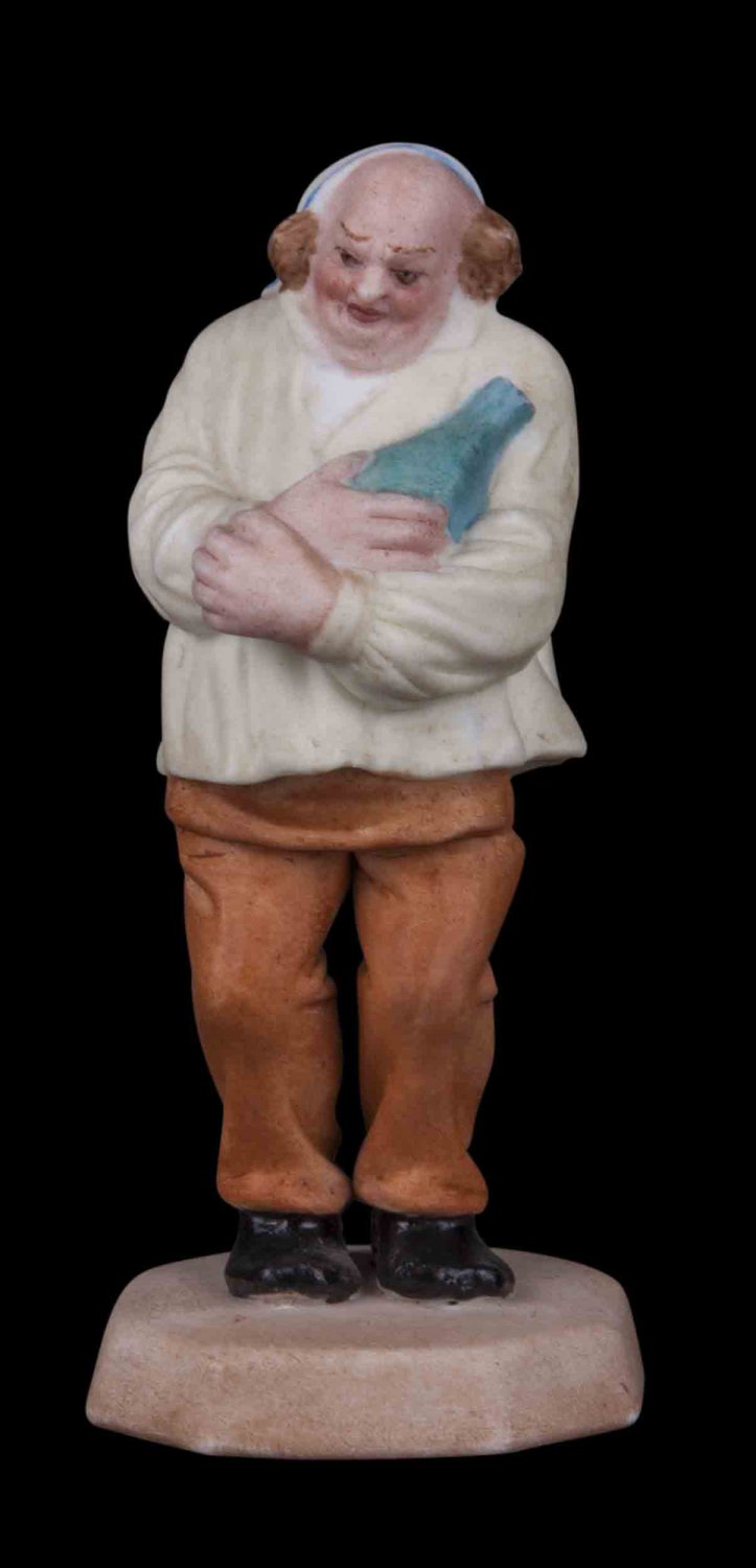 Decor Art. Russia. Gardner Bisque Figurine. Drunkard.