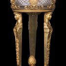 Decor Art. France. Bronze Crystal Decorative vase.