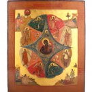 Decor Art. Russia. Icon Icon. The Mother of God of the Burning Bush.