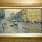 Krylov Porfiry Nikitich. Rain. Russian Oil Painting 1874