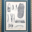 Archeologia Preistorica. TAV. Lxxiv. Lithography.