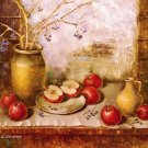Lilia Gorskaya. Molding apples. Lithography.