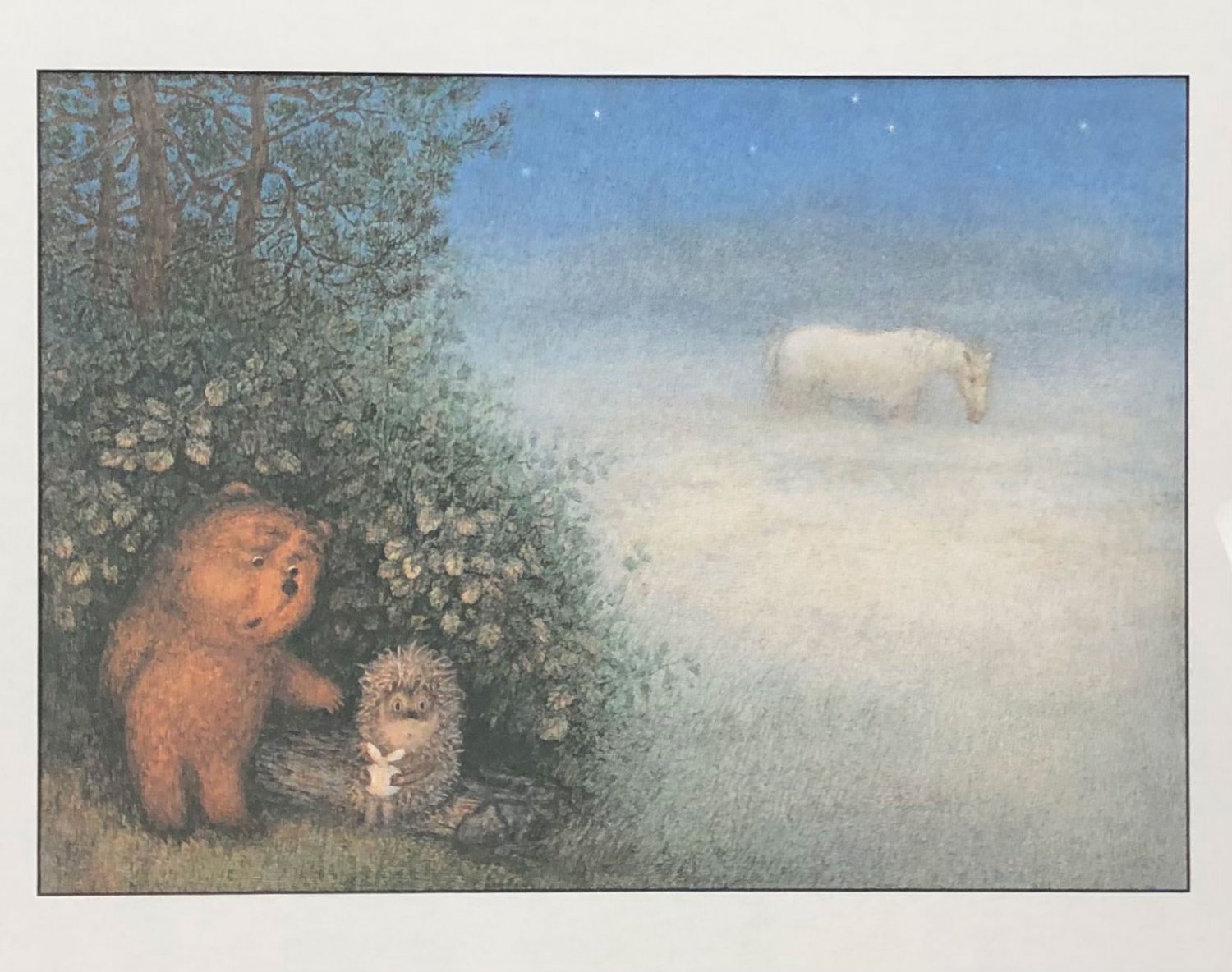 Ее искал ежик в тумане. Норштейн Ежик в тумане. «Ёжик в тумане» Юрия Норштейна. Норштейн Ежик в тумане Ежик и медведь.