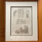 Dalla Cattedrale Di Durham, Nell Alhambra, Parte Di Arco Elittico Della Chiessa Di Tickencote